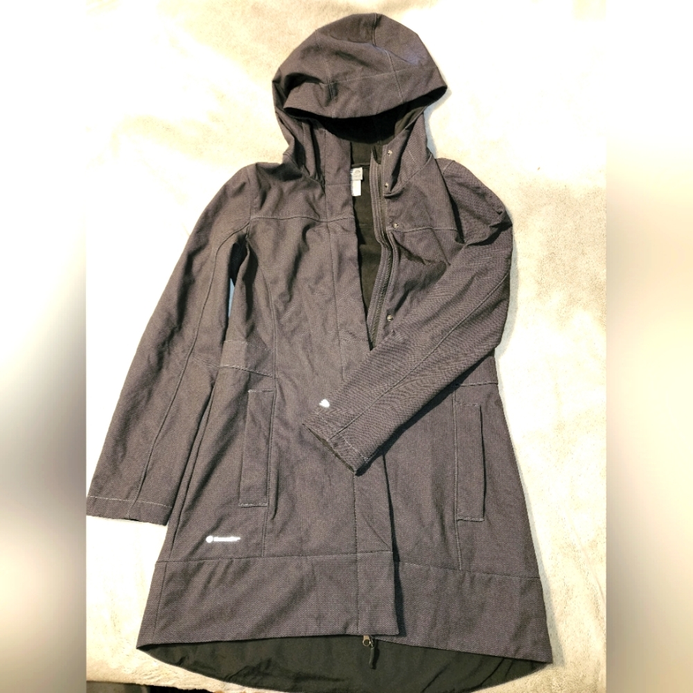 Long rain coat
